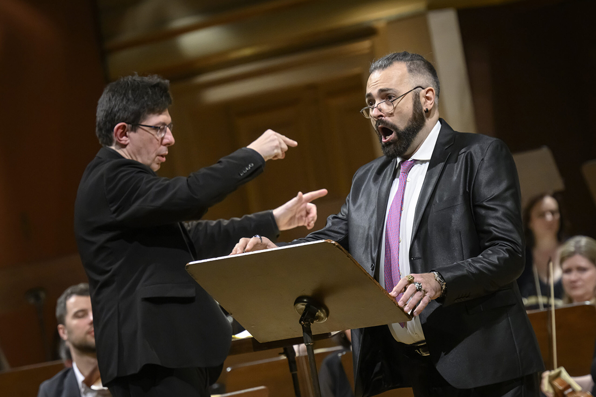 Václav Luks a Luigi De Donato (foto Petra Hajská)