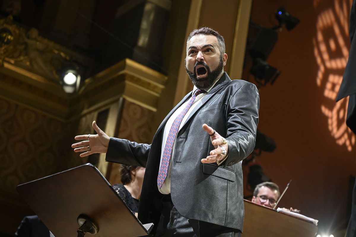 Collegium 1704: Il Polifemo, 15. dubna 2024, Rudolfinum, Dvořákova síň – Luigi De Donato (foto Petra Hajská)