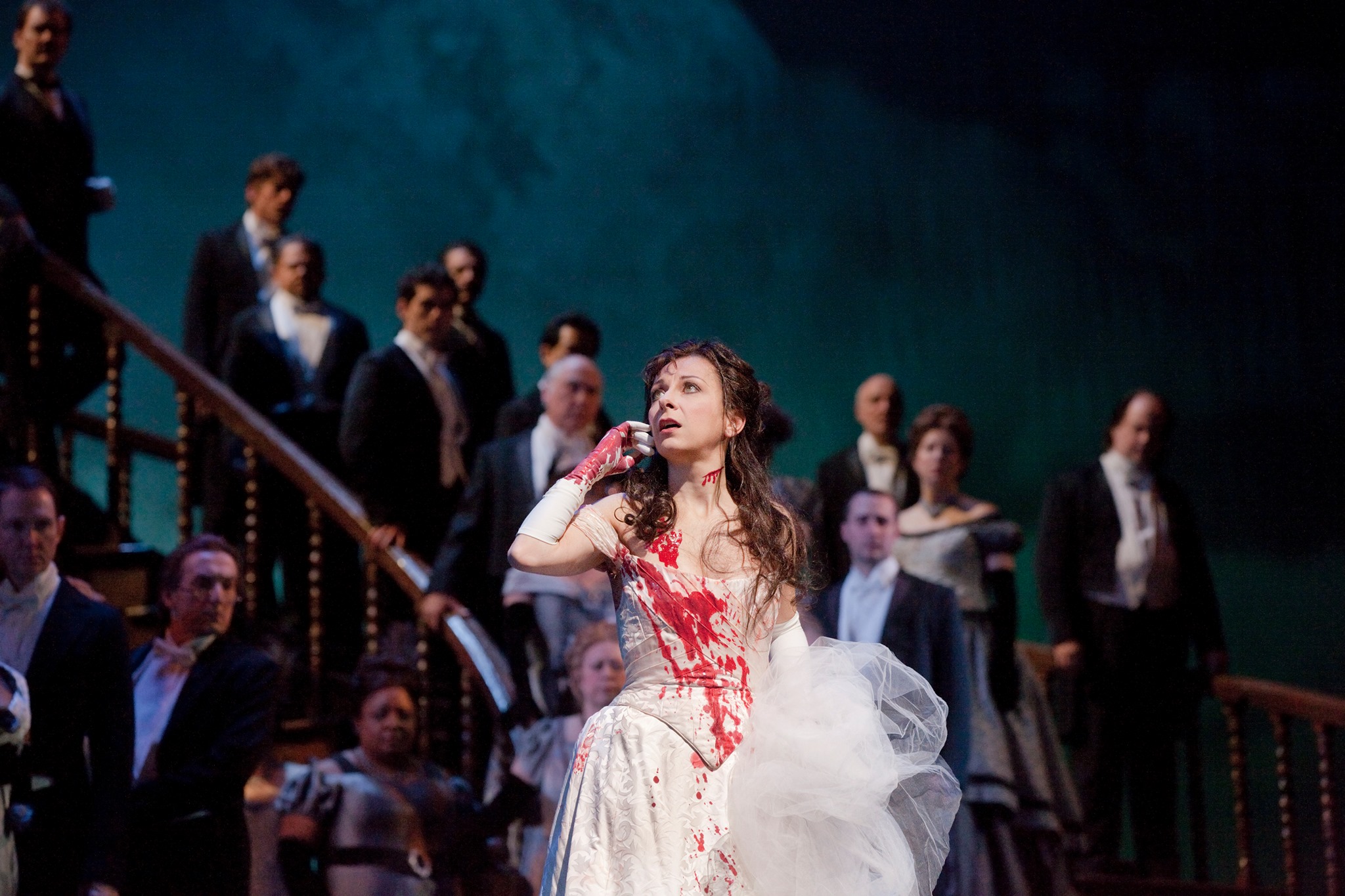 G. Donizetti: Lucia di Lammermoor - Natalie Dessay - Metropolitan Opera New York (foto Ken Howard)