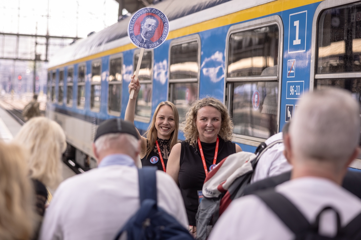 Smetanovský operní vlak, 4. května 2024 (zdroj Národní divadlo moravskoslezské, foto Martin Kusyn)