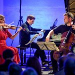 Veronika Jarůšková – housle, Peter Jarůšek – violoncello, Boris Giltburg – klavír, festival Dvořákova Praha, 19. září 2021 (zdroj Dvořákova Praha)