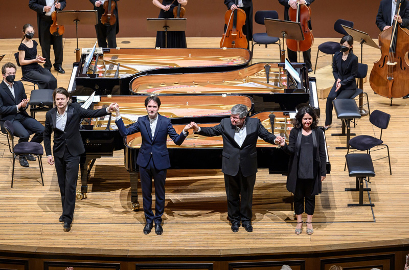 Klavírní festival Rudolfa Firkušného – David Fray & FOK, 30. října 2021 (foto Petra Hajská)