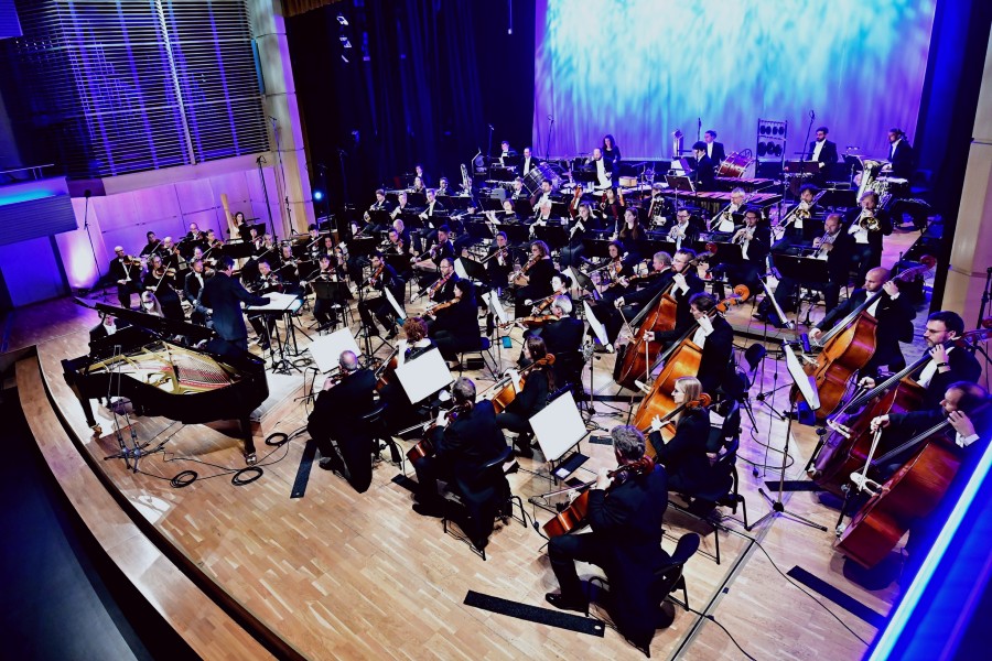Zahajovací koncert Hudebního fóra Hradec Králové 4. listopadu 2021, sál Filharmonie Hradec Králové (zdroj Filharmonie Hradec Králové)