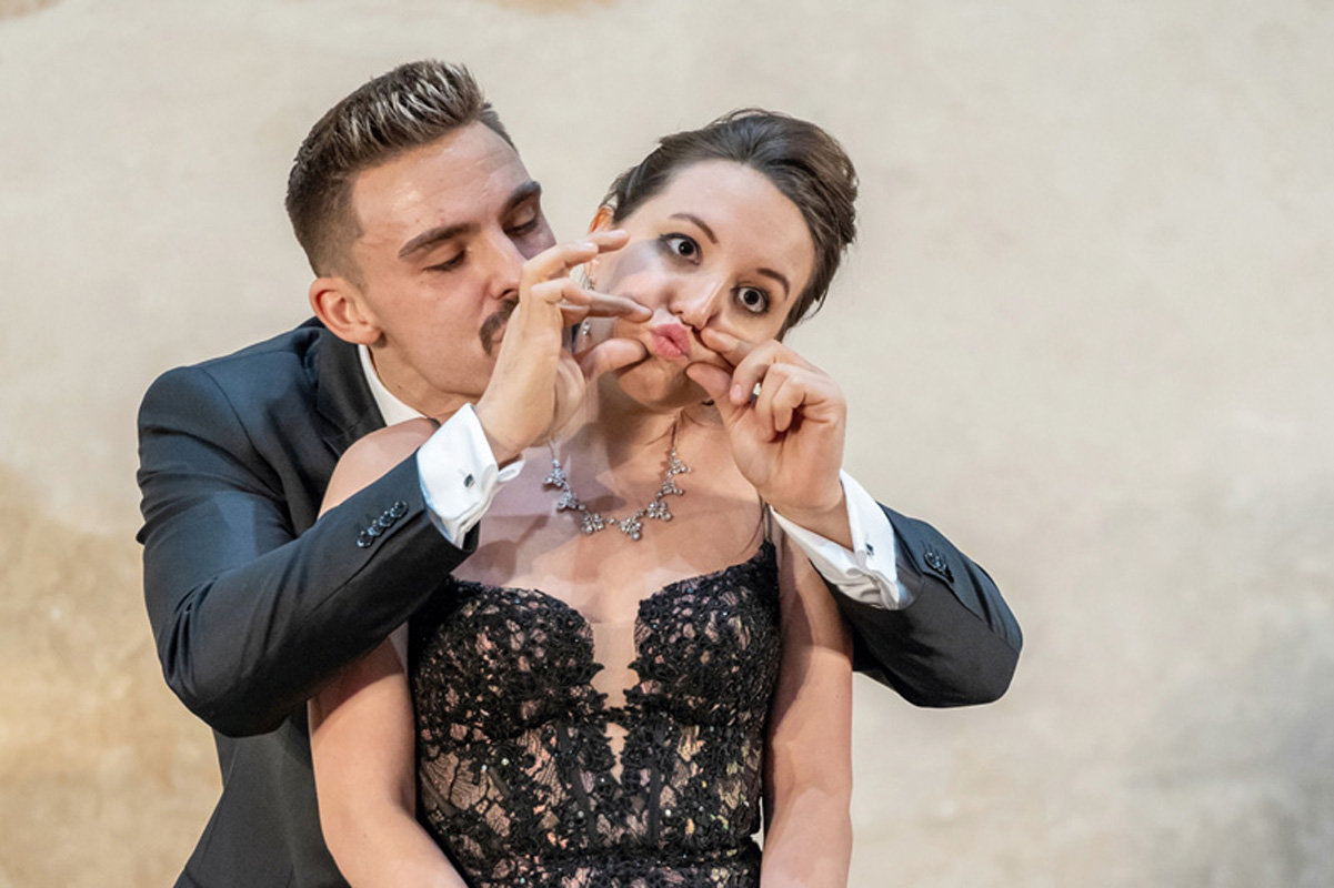 Boris Prýgl a Emily Pogorelc (foto Petr Dyrc)