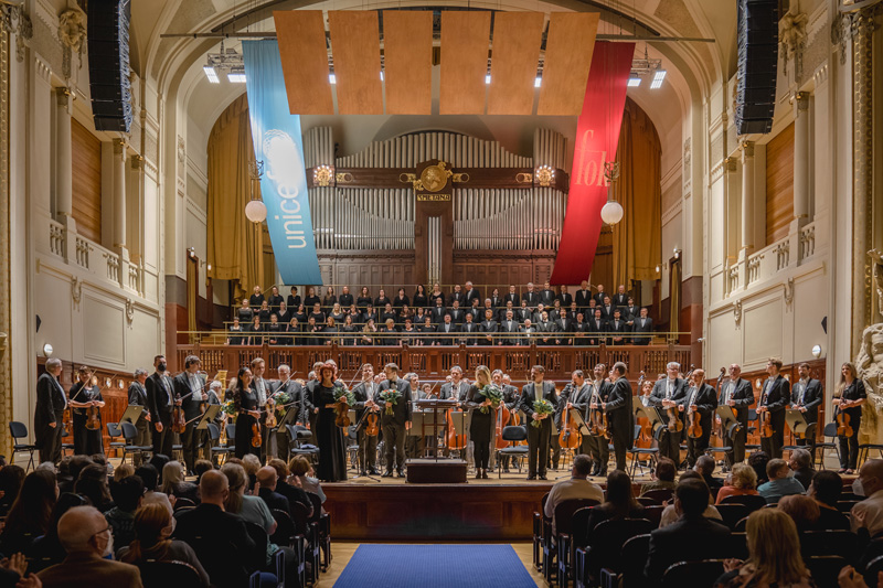 Vánoční kantáta pro UNICEF, 15. prosince 2021 (foto Pavla Hartmanová)