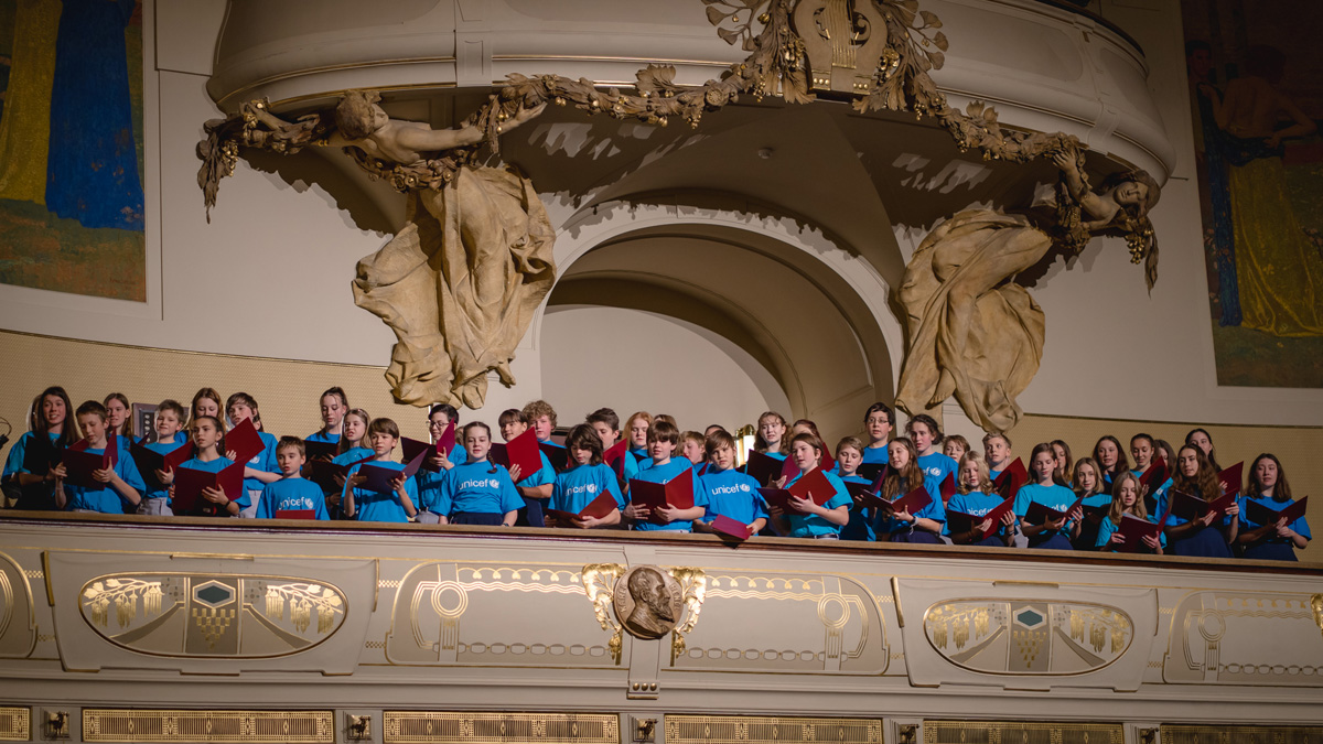 Vánoční kantáta pro UNICEF, 15. prosince 2021 (foto Pavla Hartmanová)