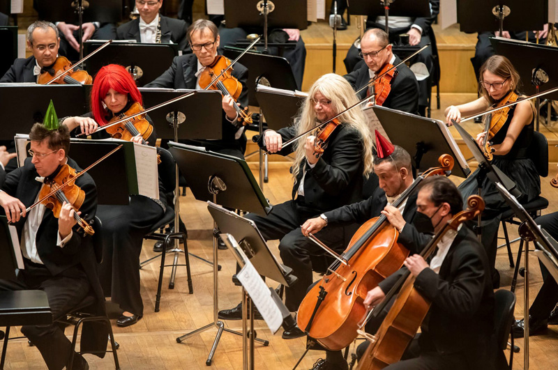 Slovenská filharmonie: Silvestrovský koncert, 31. prosince 2021 (foto Alexandr Trizuljak)