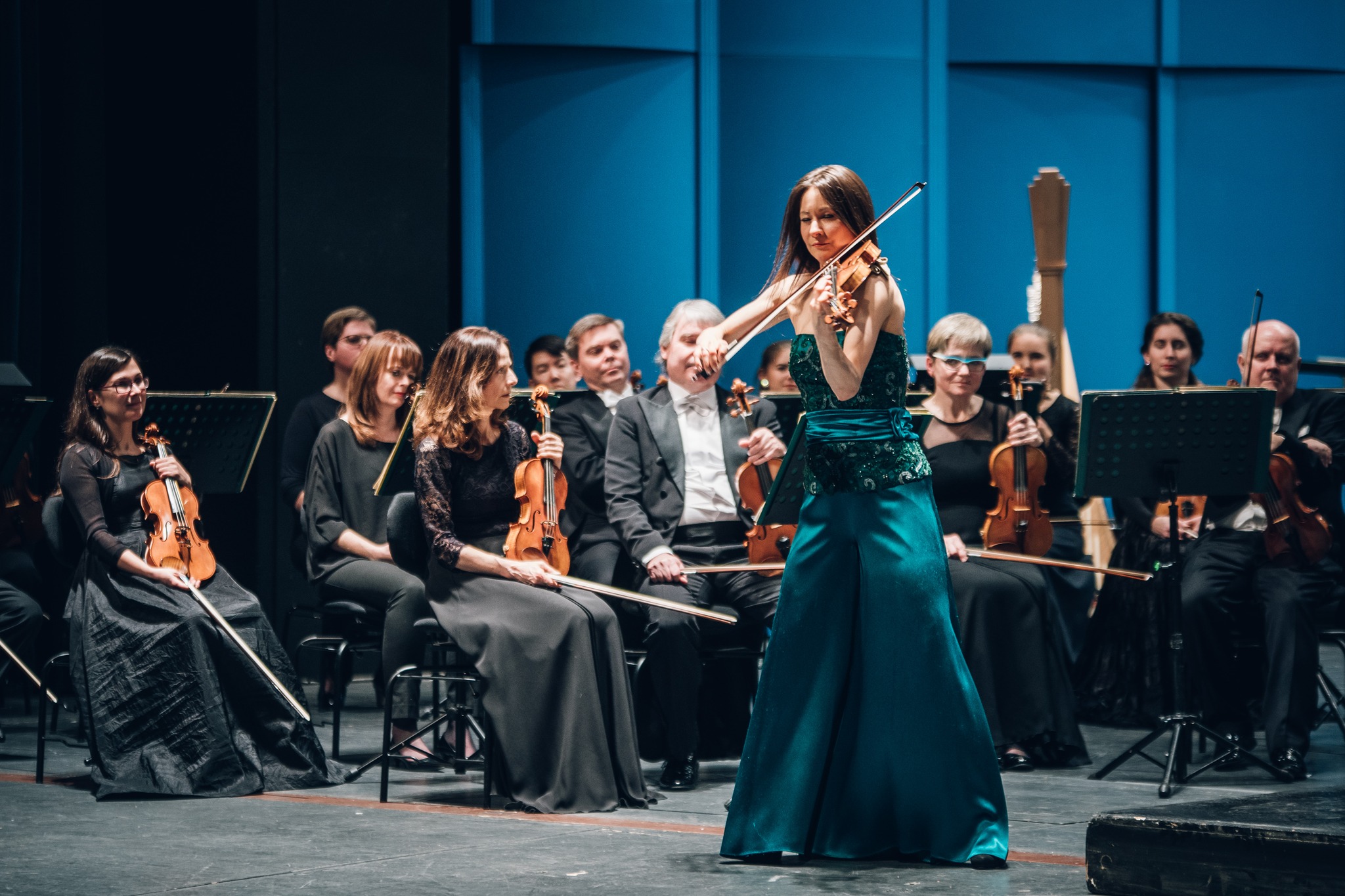 Arabella Steinbacher a Filharmonie Brno (foto Štěpán Plucar)
