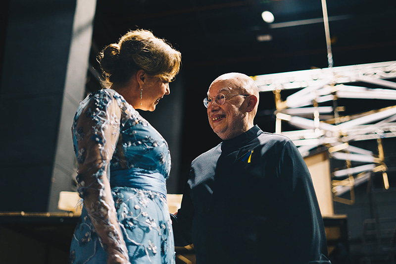 Mozart & Mahler Martiny Jankové – Martina Janková, Dennis Russell Davies, Filharmonie Brno, 24. března 2022 (foto Vojtěch Kába)