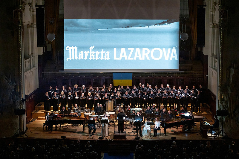 Zdeněk Liška: Mistr filmové hudby – Symfonický orchestr hl. m. Prahy FOK, Kühnův smíšený sbor, 23. března 2022 (foto Petr Dyrc)