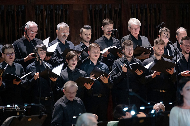 Zdeněk Liška: Mistr filmové hudby – Symfonický orchestr hl. m. Prahy FOK, Kühnův smíšený sbor, 23. března 2022 (foto Petr Dyrc)