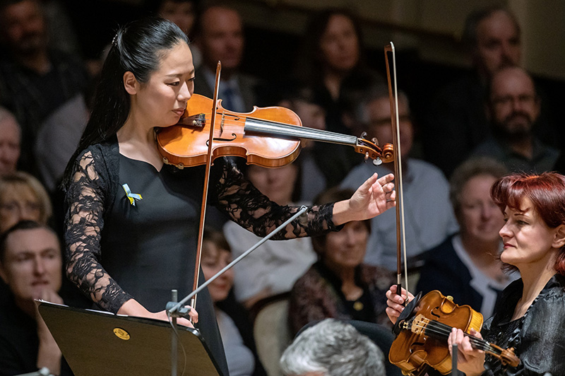 Zdeněk Liška: Mistr filmové hudby – Symfonický orchestr hl. m. Prahy FOK, Kühnův smíšený sbor, 23. března 2022 (foto Petr Dyrc)