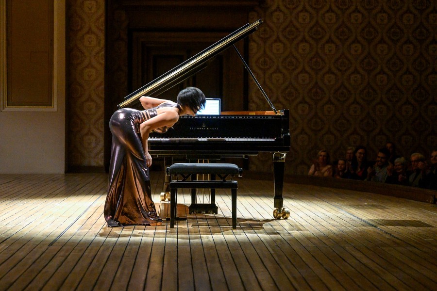 Yuja Wang, 24. dubna 2022 (zdroj Česká filharmonie)