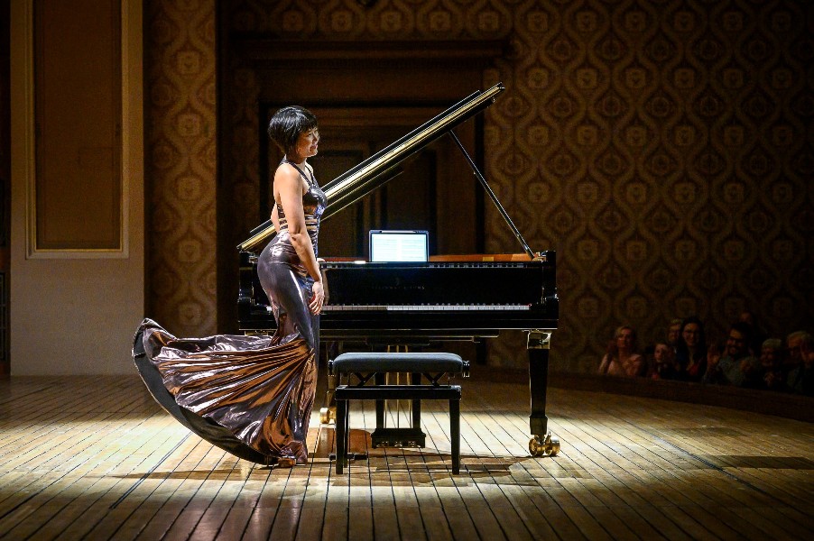 Yuja Wang, 24. dubna 2022 (zdroj Česká filharmonie)