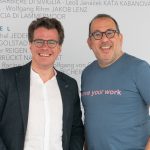 Jakub Hrůša a Barrie Kosky (foto Birgit Probst)