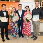 Matej Pčolinský, Nina Krížová, Tomáš Netopil, Adriana Banásová,Nikita Ruzhavinskiy, Letní hudební akademie Kroměříž 2022 (zdroj Letní hudební akademie Kroměříž)