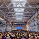 Mezinárodní hudební festival F. L. Věka: Koncert Symfonického orchestru Českého rozhlasu, tovární hala Koenig & Bauer Grafitec, Dobruška, 23. září 2018 (zdroj Mezinárodní hudební festival F. L. Věka)