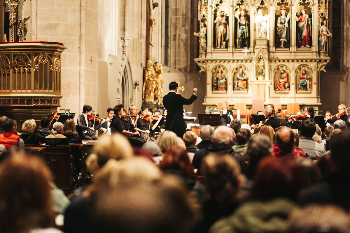 Haydnovy hudební slavnosti 2022: Koncert pro Plzeňský Prazdroj – Plzeňská filharmonie, 4. října 2022, katedrála sv. Bartoloměje, Plzeň (zdroj Haydnovy hudební slavnosti, foto Dominik Beránek)