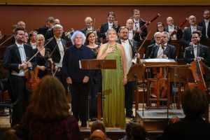 Česká filharmonie, Simon Rattle, Magdalena Kožená, 23. listopadu 2022 (zdroj Česká filharmonie, foto Petra Hajská)