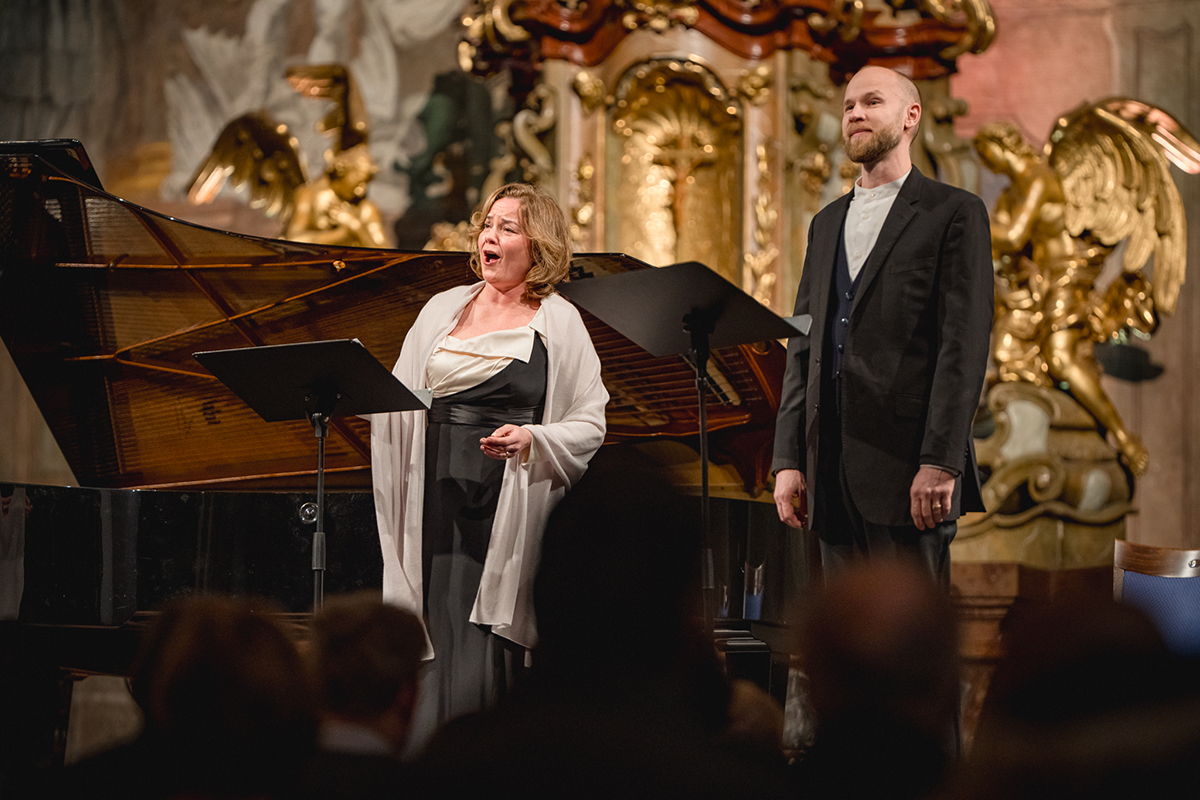 Janková & Král: Písňový večer, 31. ledna 2023 – Martina Janková a Tomáš Král (foto Pavla Hartmanová)