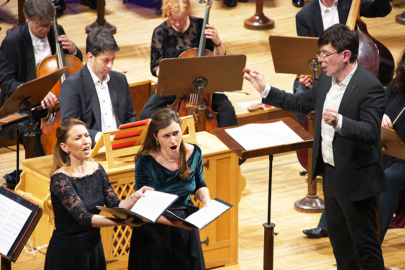 Pianto napoletano 7. března 2023 – Collegium 1704, Anna Zawisza, Aneta Petrasová, Václav Luks (foto Zdeňka Hanáková)