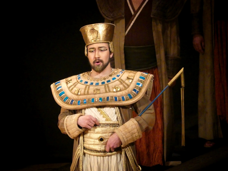 Giuseppe Verdi: Aida – Jan Hnyk coby Faraon (zdroj Státní opera, foto Daniel Jäger)