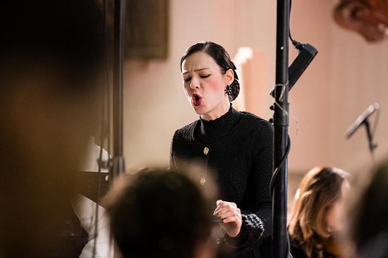 Velikonoční festival duchovní hudby: Ať mé srdce hoří (zahajovací koncert), 2. dubna 2023 – Jarmila Balážová (foto Jan Prokopius)