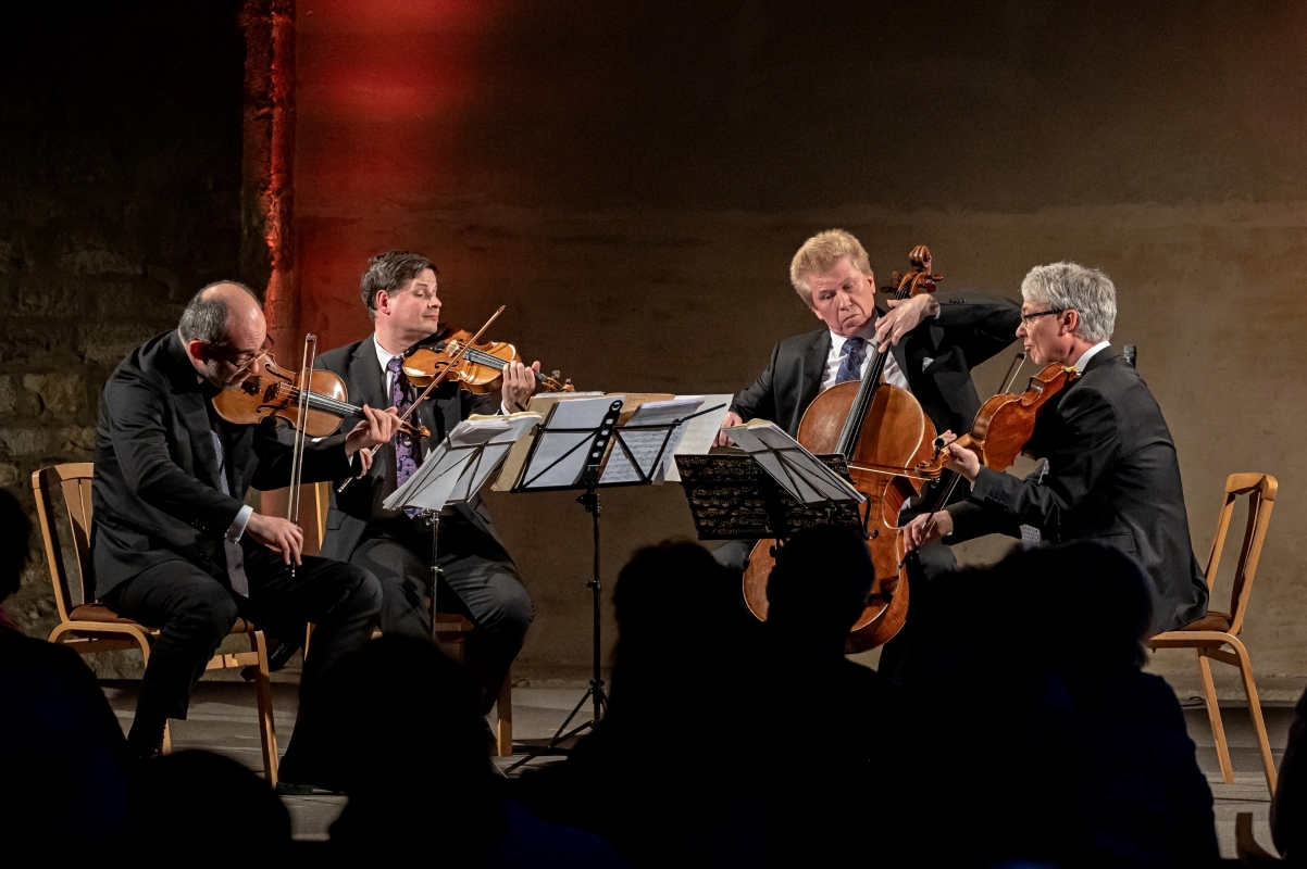 Talichovo kvarteto, 27. dubna 2023, Klášter sv. Anežky České, Praha (zdroj Symfonický orchestr hl. m. Prahy FOK)