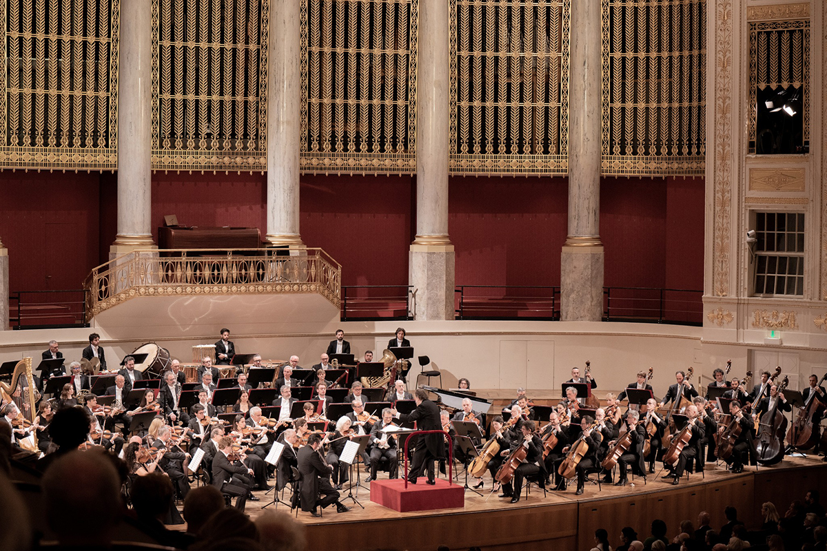 Filarmonica della Scala a Riccardo Chailly, 9. května 2023, Konzerthaus Wien (foto Andrea Humer)