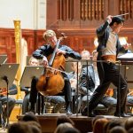 Roméo et Juliette – Julian Steckel, Darrell Ang, Symfonický orchestr hl. m. Prahy FOK, 7. června 2023 (zdroj Symfonický orchestr hl. m. Prahy FOK, foto Petr Dyrc)