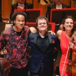 Sheku Kanneh-Mason, Benjamin Grosvenor, Nicola Benedetti (zdroj Benjamin Grosvenor)
