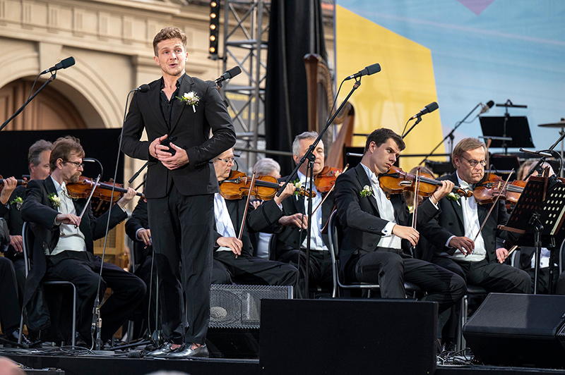Česká filharmonie • Open Air koncert, 21. června 2023 – Petr Nekoranec (zdroj Česká filharmonie)