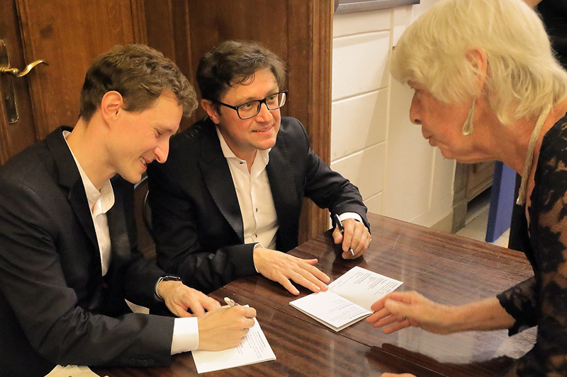 Festival Krumlov, 25. července 2023, Městské divadlo Český Krumlov – Josef Špaček a Miroslav Sekera (zdroj Festival Krumlov)