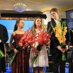 Festival Krumlov: Vadim Gluzman a mladí talenti, 28. července 2023, Zámecká jízdárna – Roman Červinka, Patricija Avšič, Klára Valentovičová, Maciej Kasperek a Dávid Roland Mózes (zdroj Festival Krumlov)