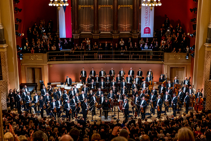Dvořákova Praha, 13. září 2023, Rudolfinum, Dvořákova síň – Wiener Philharmoniker a Jakub Hrůša (foto Petra Hajská)