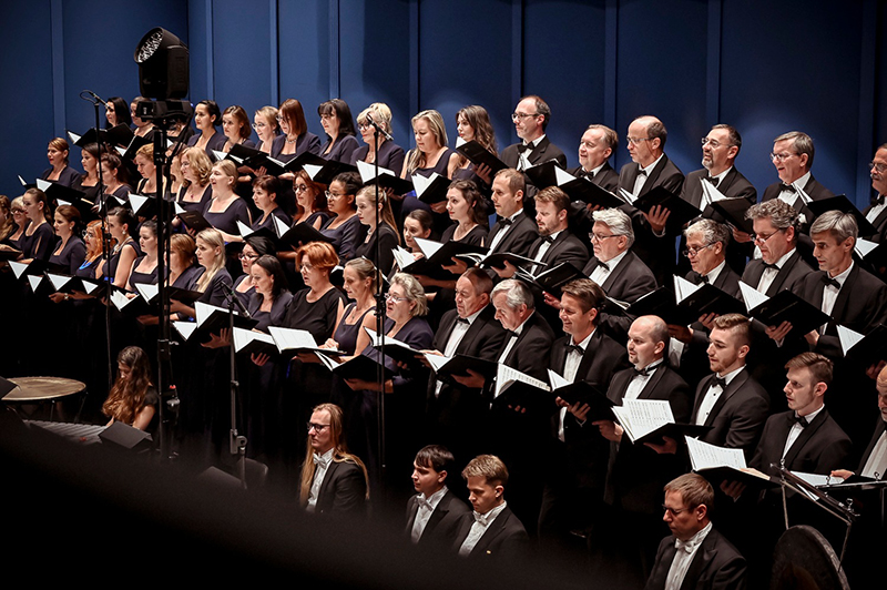 Moravský podzim – Zahajovací koncert. 1. října 2023, Janáčkovo divadlo – Slovenský filharmonický sbor (foto Marek Olbrzymek)