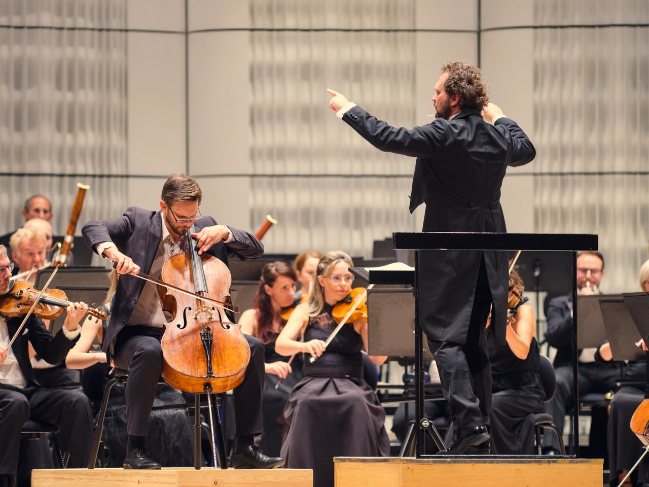 VIVE LA FRANCE!: Ivan Vokáč, Tomáš Brauner, Filharmonie Bohuslava Martinů, 5. října 2023, Kongresové centrum Zlín (zdroj Filharmonie Bohuslava Martinů)