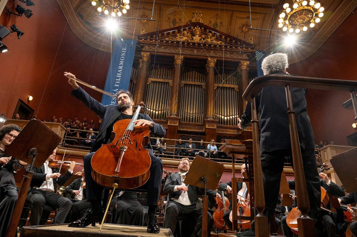 Pablo Ferrández, Semjon Byčkov, Česká filharmonie, 5. října 2023, Rudolfinum, Praha (zdroj Česká filharmonie)