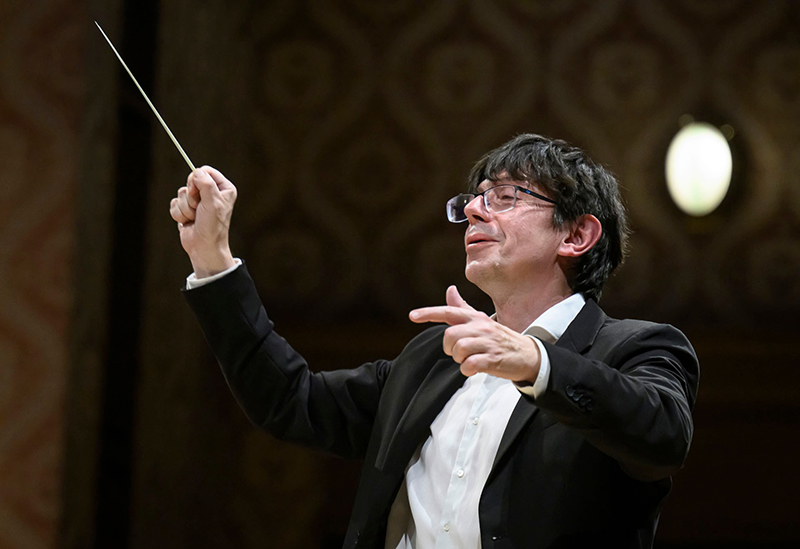 Z Vídně do Varšavy 19. října 2023, Rudolfinum, Dvořákova síň – Václav Luks (foto Petra Hajská)