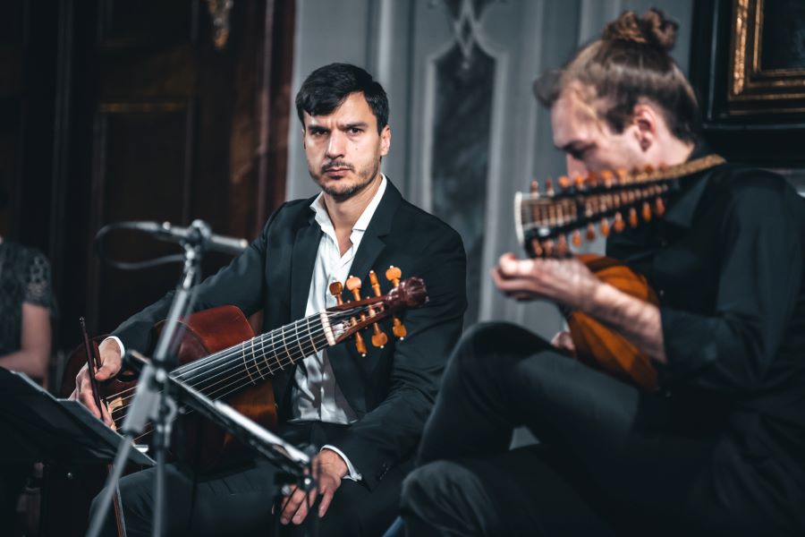 Barokní podvečery: Collegium Marianum – Fantasie – Christoph Urbanetz, David Bergmüller, Břevnovský klášter – Tereziánský sál (zdroj Collegium Marianum)