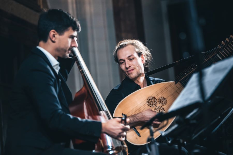 Barokní podvečery: Collegium Marianum – Fantasie – Christoph Urbanetz, David Bergmüller, Břevnovský klášter – Tereziánský sál (zdroj Collegium Marianum)