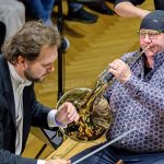 Symfonický orchestr hlavního města Prahy FOK: Star Wars & Planety, 9. listopadu 2023, Obecní dům – Tomáš Brauner a Zuzana Rzounková (foto Petr Dyrc)