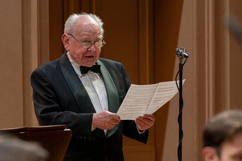 Bohuslav Martinů: Ariadna, 7. prosince 2023, Rudolfinum – Richard Novák a Česká filharmonie (zdroj Česká filharmonie)