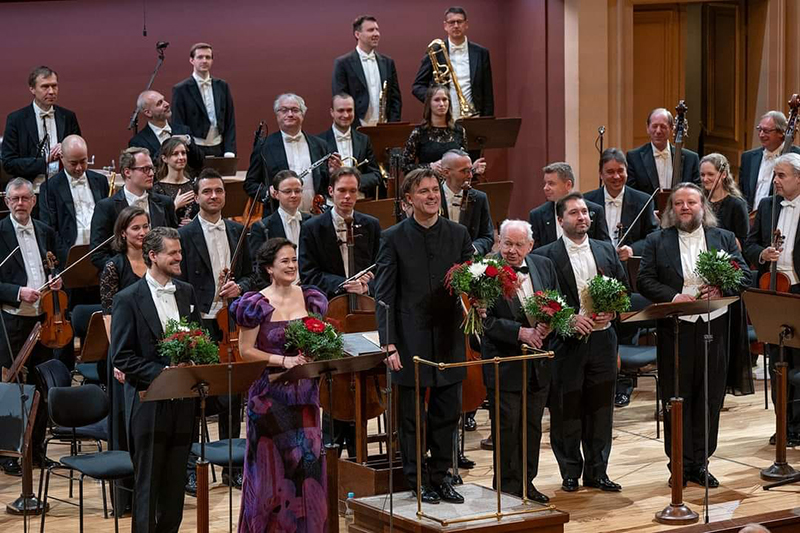 Bohuslav Martinů: Ariadna, 7. prosince 2023, Rudolfinum – Peter Kellner, Simona Šaturová, Tomáš Netopil, Richard Novák, Richard Samek, Jozef Benci a Česká filharmonie (zdroj Česká filharmonie)