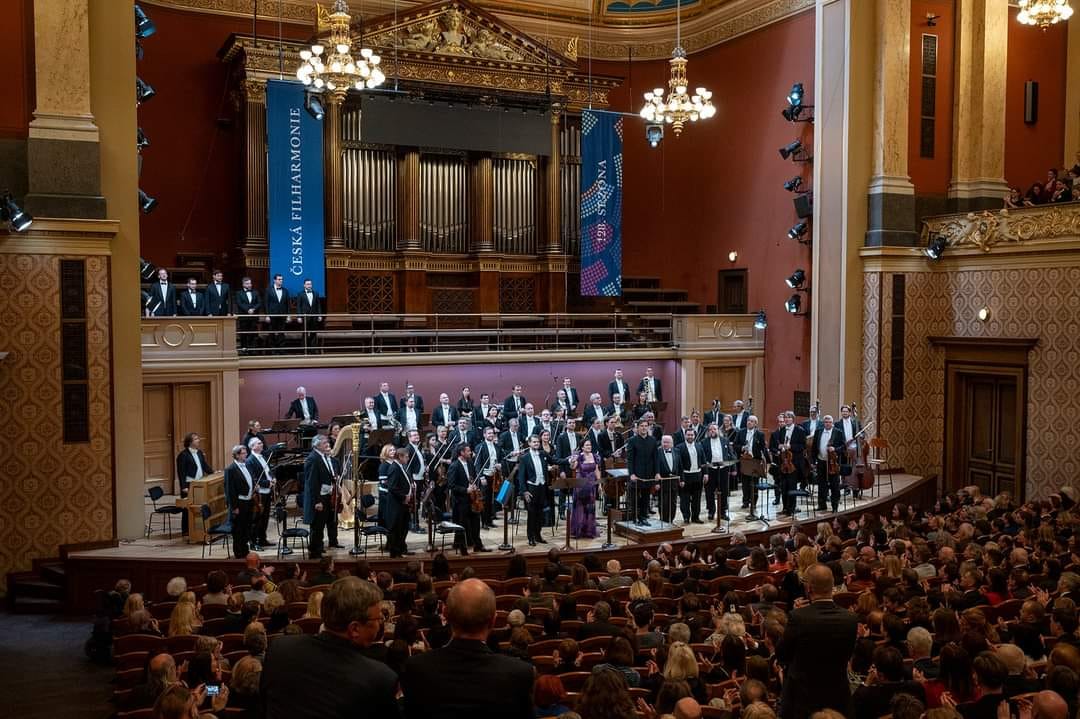 Bohuslav Martinů: Ariadna, 7. prosince 2023, Rudolfinum – Peter Kellner, Simona Šaturová, Tomáš Netopil, Richard Novák, Richard Samek, Jozef Benci, Česká filharmonie a členové Pražského filharmonického sboru (zdroj Česká filharmonie)