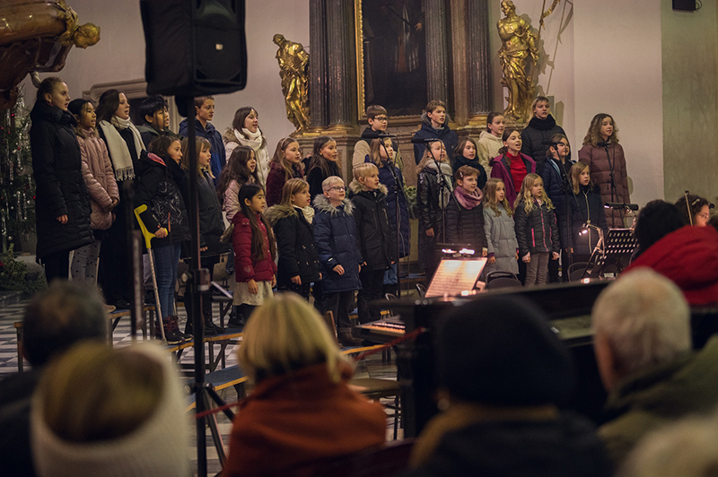 Tradiční vánoční koncert Kantilény, 25. prosince 2023, Katedrála svatého Petra a Pavla, Brno (foto Julian Veverica)