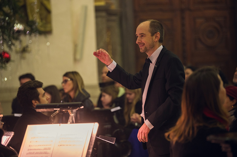 Tradiční vánoční koncert Kantilény, 25. prosince 2023, Katedrála svatého Petra a Pavla, Brno – Michal Jančík (foto Julian Veverica)