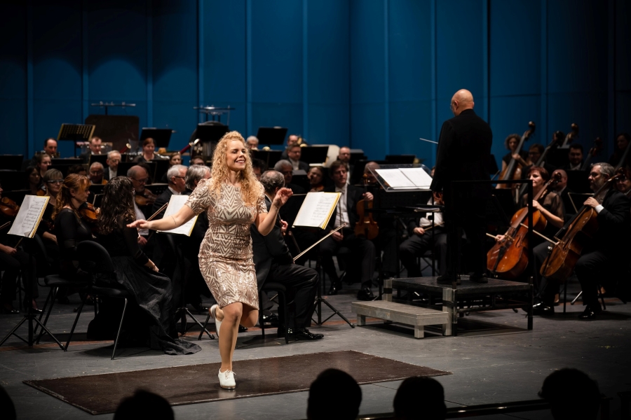 Filharmonie Brno: Novoroční koncert – Martina Konečná, 1. ledna 2024 (zdroj Filharmonie Brno, foto Jakub Joch)