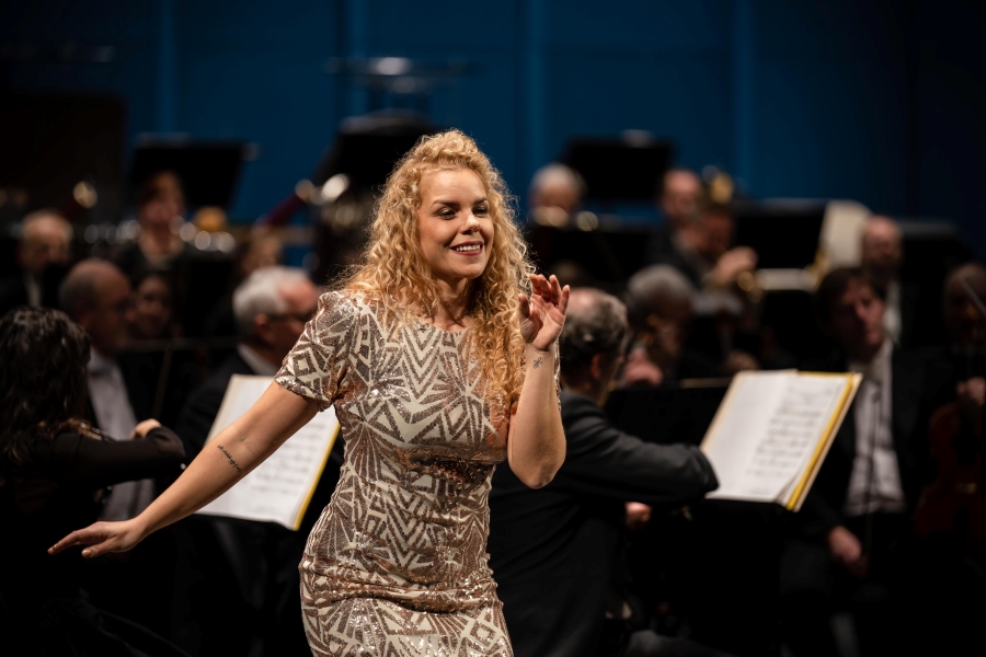 Filharmonie Brno: Novoroční koncert – Martina Konečná, 1. ledna 2024 (zdroj Filharmonie Brno, foto Jakub Joch)