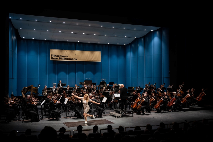 Filharmonie Brno: Novoroční koncert – Martina Konečná, 1. ledna 2024 (zdroj Filharmonie Brno, foto Jakub Joch)